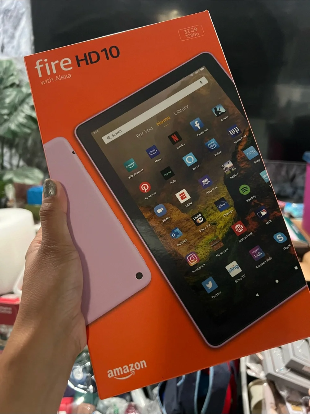 Amazon Fire HD 10 Tablet - Pink